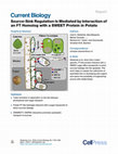 Source-Sink Regulation Is Mediated by Interaction of an FT Homolog with a SWEET Protein in Potato Cover Page