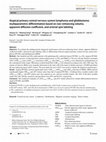 Atypical primary central nervous system lymphoma and glioblastoma: multiparametric differentiation based on non-enhancing volume, apparent diffusion coefficient, and arterial spin labeling Cover Page