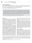 The uncovering of ESE-1 in human neutrophils: implication of its role in neutrophil function and survival Cover Page