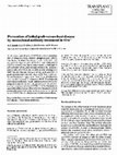 Prevention of Lethal Graft-Versus-Host Disease Following Allogeneic Bone Marrow Transplantation in Mice by Short Course Administration of LF 08-0299 Cover Page