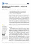 Research paper thumbnail of Hetero-Deformation Induced Hardening in a CoCrFeNiMn High-Entropy Alloy