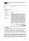 Research paper thumbnail of Sistem Kontrol Listrik Skala Rumah Tangga Berbasis IoT Menggunakan NodeMCU