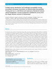 Candida species distribution and antifungal susceptibility testing according to European Committee on Antimicrobial Susceptibility Testing and new vs. old Clinical and Laboratory Standards Institute clinical breakpoints: a 6-year prospective candidaemia survey from the fungal infection network of... Cover Page