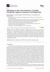 Research paper thumbnail of Autophagy in Zika Virus Infection: A Possible Therapeutic Target to Counteract Viral Replication