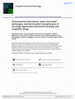 Research paper thumbnail of Chromosomal aberrations, sister chromatid exchanges and high frequency cells in young patients with neurofibromatosis 1 (NF1)