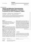 Research paper thumbnail of Clinical and molecular characterization of hidradenitis suppurativa: a practical framework for novel therapeutic targets