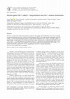 Research paper thumbnail of Perforin gene PRF1 c.900C&gt; T polymorphism and HIV-1 vertical transmission