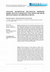 Research paper thumbnail of Analisis Segmentasi Pelanggan Berbasis Model Recency Frequency Dan Monetary (RFM) Menggunakan Algoritma K-Means