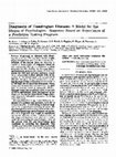 Diagnosis of Huntington disease: A model for the stages of psychological response based on experience of a predictive testing program Cover Page