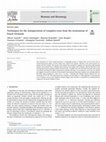 Research paper thumbnail of Techniques for the transportation of complete-trees from the termination of Peach Orchards