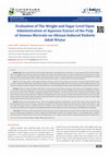 Research paper thumbnail of Evaluation of The Weight and Sugar Level Upon Administration of Aqueous Extract of the Pulp of Annona muricata on Alloxan Induced Diabetic Adult Wistar