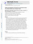 Uptake and metabolism of fructose by rat neocortical cells in vivo and by isolated nerve terminals in vitro Cover Page