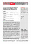 Comparative Analyses of Hamstring Tightness and Sitting Duration Among Professional and Non-Professional Drivers in a Nigerian Community Cover Page