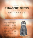 PINAFORE DRESS. 3D MODEL. DESIGN PATENT RU 140072. VIDEO Cover Page