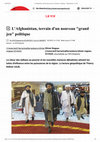 Afghanistan : un nouveau ‘grand jeu’ ? Cover Page