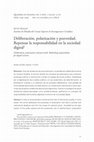 Deliberación, polarización y posverdad. Repensar la responsabilidad en la sociedad digital Cover Page