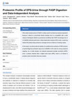 Proteomic Profile of EPS-Urine through FASP Digestion and Data-Independent Analysis Cover Page