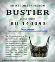 BUSTIER TOP. 3D MODEL. DESIGN PATENT RU 140093. VIDEO Cover Page