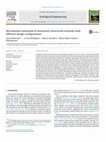 Microfaunal community in horizontal constructed wetlands with different design configurations Cover Page