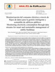 Monitorización del consumo eléctrico a través de flujos de datos para la gestión inteligente y sostenible de edificios públicos = Monitoring electricity consumption through data streams for smart and sustainable management of public buildings Cover Page