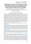 A Proposed Classification of the Factors Affecting the Level of Compliance with Residential Planning Standards and Regulations in Developing Countries Cover Page