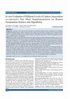 In vitro Evaluation of Different Levels of Cashew (Anacardium occidentale) Nut Meal Supplementation on Rumen Fermentation Kinetics and Digestibility Cover Page