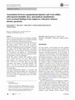 Associations between organizational injustice and work ability, self-reported disability days, and medical consultations: cross-sectional findings from employees with prior sickness absence payments Cover Page