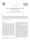 Chemical synthesis and characterization of lithium orthosilicate (Li4SiO4) Cover Page