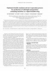 Optimized double emulsion-solvent evaporation process for production of solid lipid nanoparticles containing baclofene as a lipid insoluble drug Cover Page