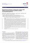 Biomechanical properties of osteoporotic rat femurs after different hormonal treatments: genistein, estradiol, and estradiol/progesterone Cover Page