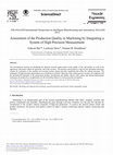 Assessment of the Production Quality in Machining by Integrating a System of High Precision Measurement Cover Page