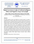 Research paper thumbnail of Digital Currencies in Light of Artificial Intelligence, Effects and Negatives: Iraq is An Example