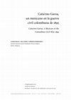Catarino Garza, un mexicano en la guerra civil colombiana de 1895 Cover Page