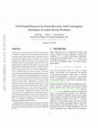 Research paper thumbnail of GAN-Based Projector for Faster Recovery With Convergence Guarantees in Linear Inverse Problems