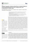 Extreme Longevity: Analysis of the Direct or Indirect Influence of Environmental Factors on Old, Nonagenarians, and Centenarians in Cilento, Italy Cover Page