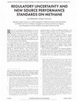 Regulatory Uncertainty and New Source Performance Standards on Methane Cover Page