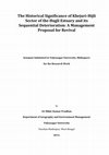 The Historical significance of Khejuri-Hijli sector of the Hugli estuary and its sequential deterioration : a management proposal for revival Cover Page