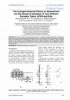 The Estrogen-Induced Effects on Myometrium Are the Result of Activation of Two Different Receptor Types: GPER and ERα Cover Page