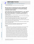 Why Wait Until Our Community Gets Cancer?: Exploring CRC Screening Barriers and Facilitators in the Spanish-Speaking Community in North Carolina Cover Page