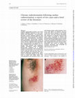 Chronic radiodermatitis following cardiac catheterisation: a report of two cases and a brief review of the literature Cover Page