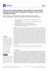 Assessment of Climate Risks, Vulnerability of Urban Health Systems, and Individual Adaptation Strategies in the City of N’Djaména (Chad) Cover Page