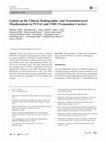 Update on the Clinical, Radiographic, and Neurobehavioral Manifestations in FXTAS and FMR1 Premutation Carriers Cover Page