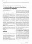 Persistent de Quervain tenosynovitis induced by somatotropin treatment Cover Page