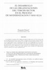 Research paper thumbnail of El desarrollo de las Organizaciones del Tercer Sector en el proceso de modernización y más allá