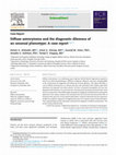 Diffuse astrocytoma and the diagnostic dilemma of an unusual phenotype: A case report Cover Page