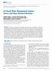 IoT-Based Water Management Systems: Survey and Future Research Direction Cover Page