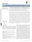 On-surface transmetalation of metalloporphyrins Cover Page