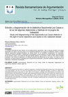 Estudio y diagramación de la dialéctica Sepúlveda-Las Casas a la luz de algunas objeciones y réplicas en la pugna de Valladolid Cover Page