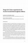 Hogar de Cristo: experiencia de acción social desde la Iglesia chilena / Mauricio Echeverría Gálvez y Maite Cereceda Martínez Cover Page