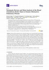 Systematic Review and Meta-Analysis of the Blood Glutathione Redox State in Chronic Obstructive Pulmonary Disease Cover Page